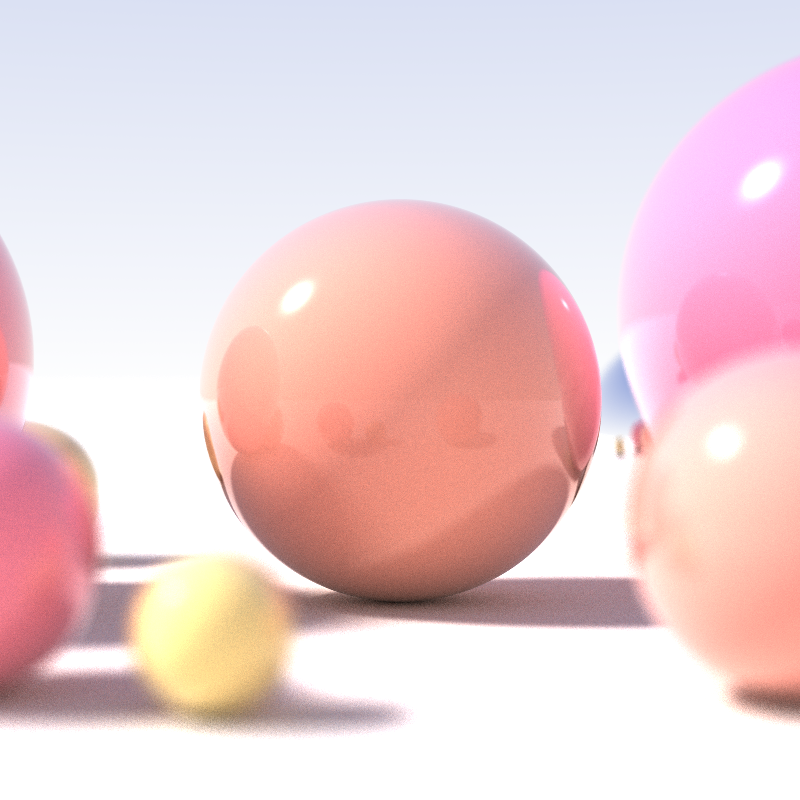 Image of Ray Traced Spheres